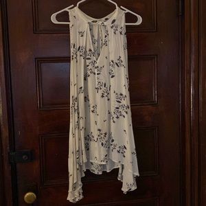 Free people button neck tank or dress